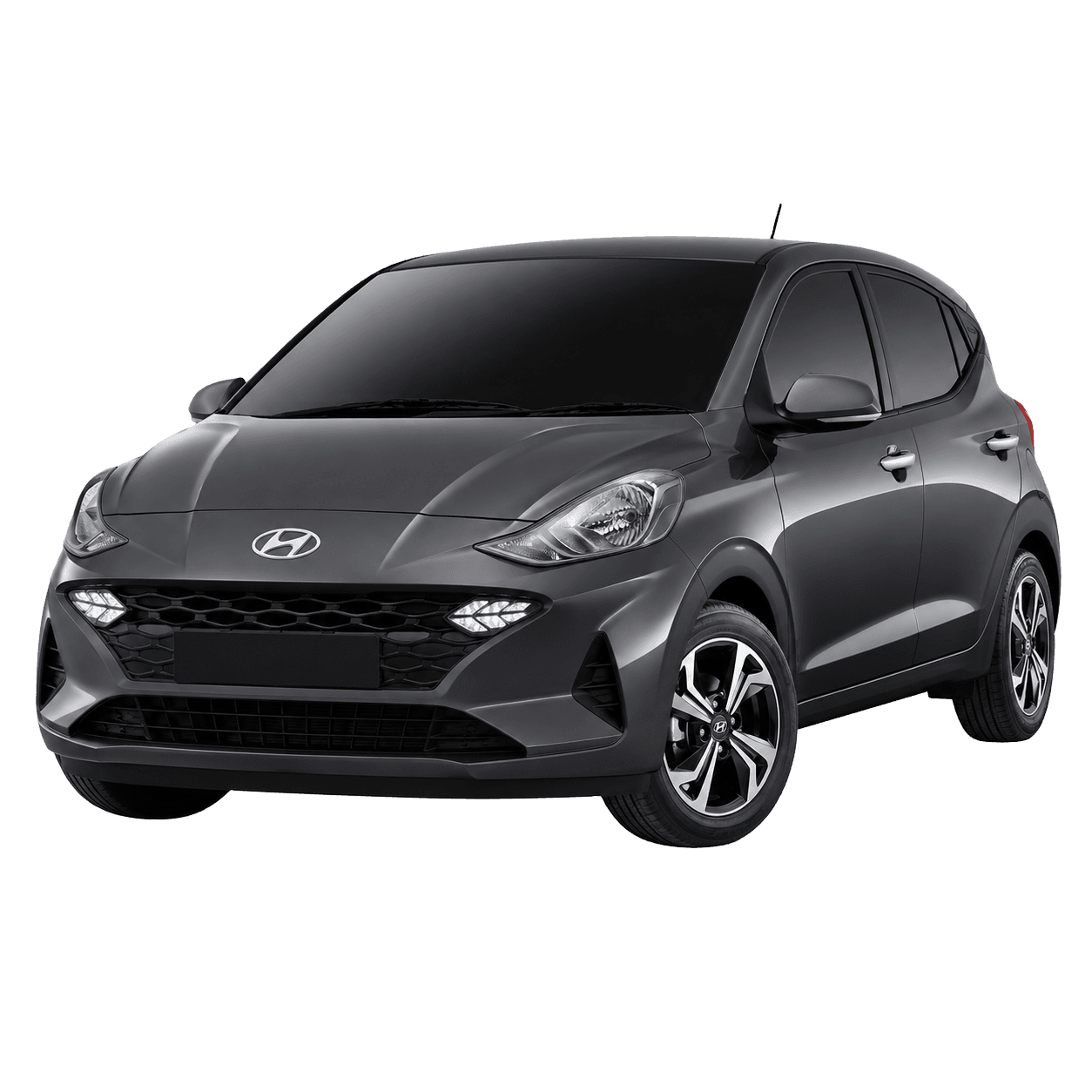 Hyundai i10 automatic compact hire car in Chesterfield
