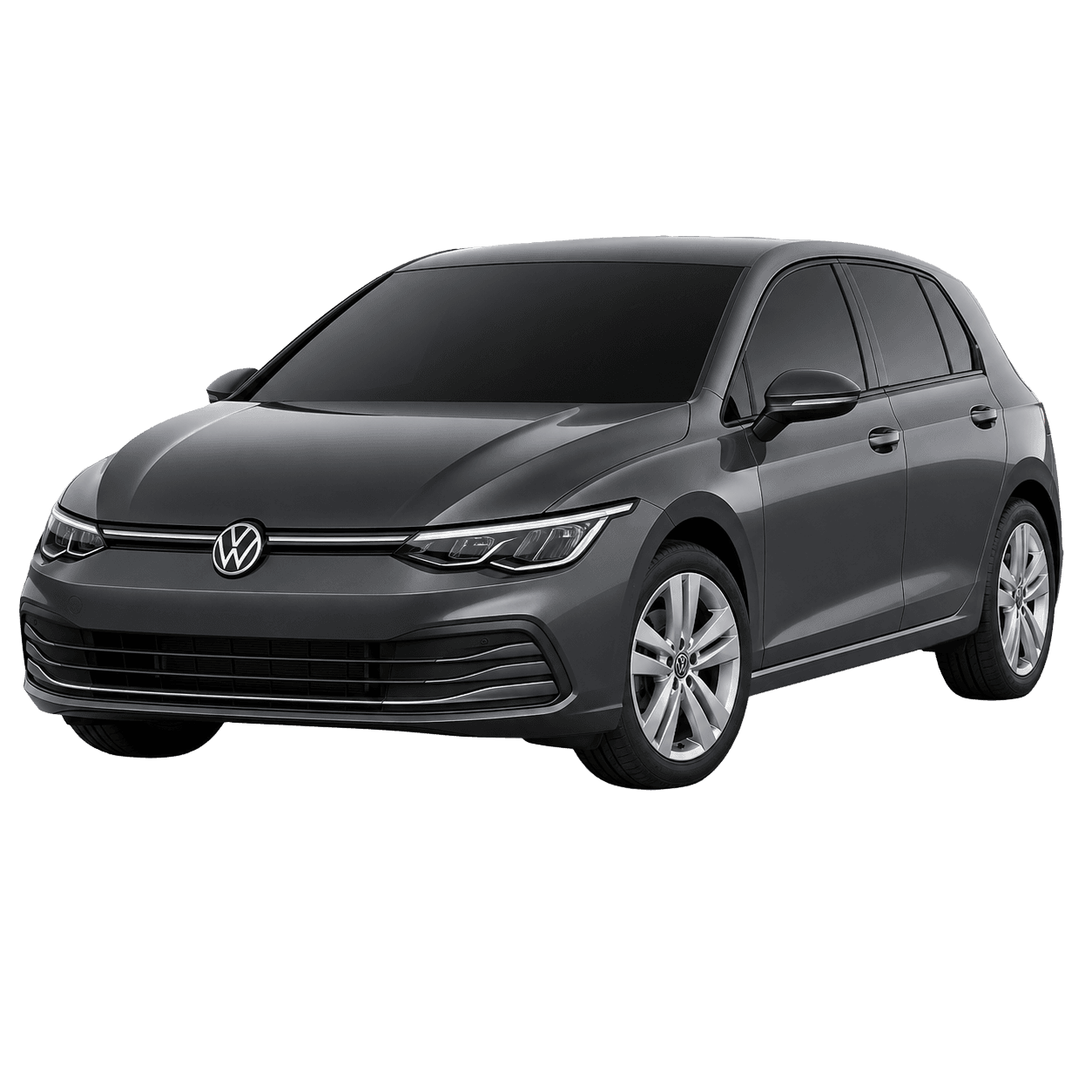 Volkswagen Golf hatchback available for hire in Chesterfield