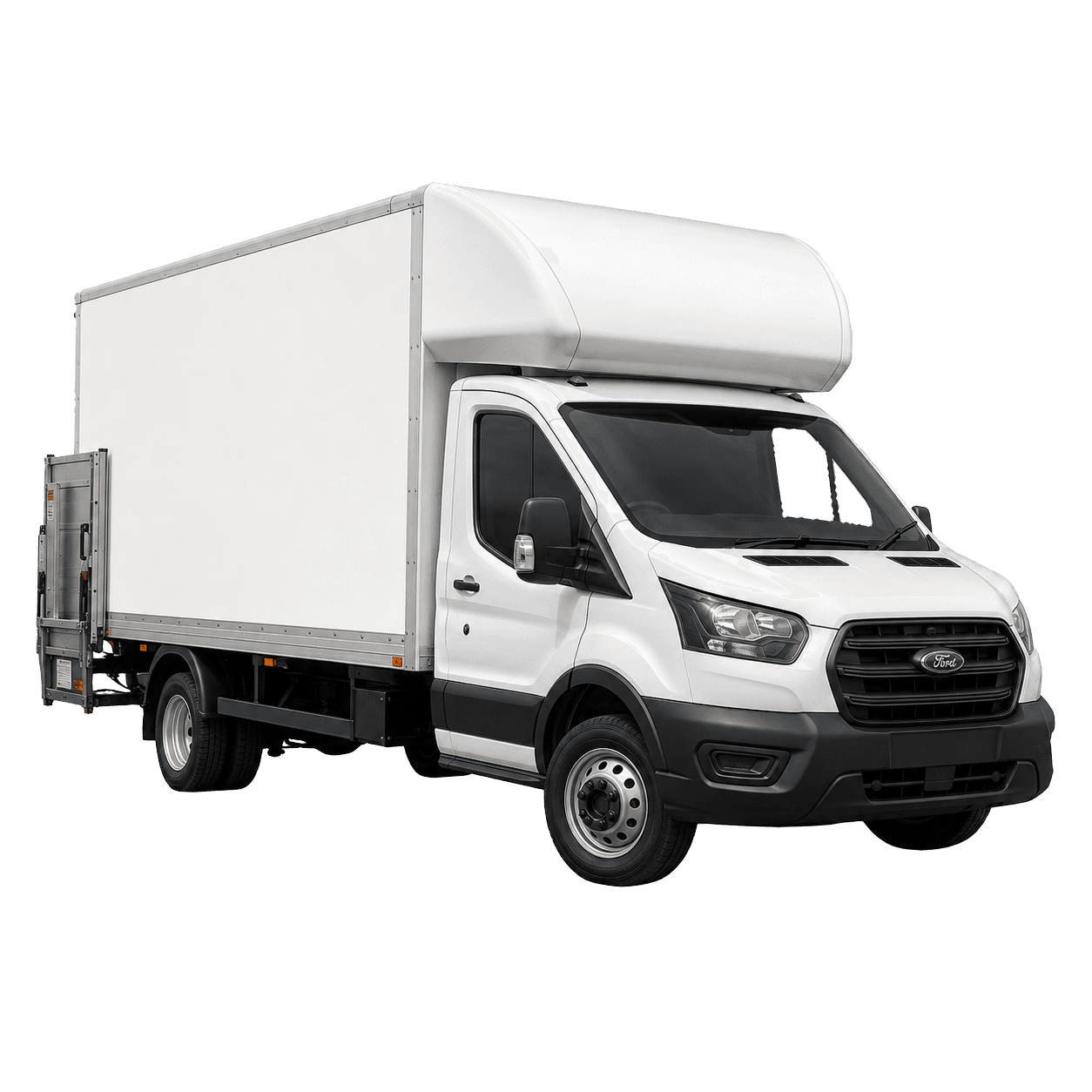 Ford Luton tail lift truck for Chesterfield carrying jobs