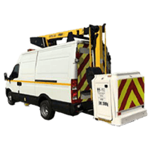 12.5 metre cherry picker vehicle hire in Chesterfield